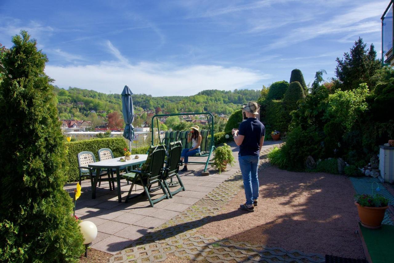 Ferienwohnung Panorama Smalcalda Esterno foto